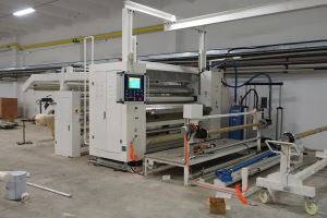 PUR Tavné lepidlo lepidla Sofa Fabric Laminating Machine